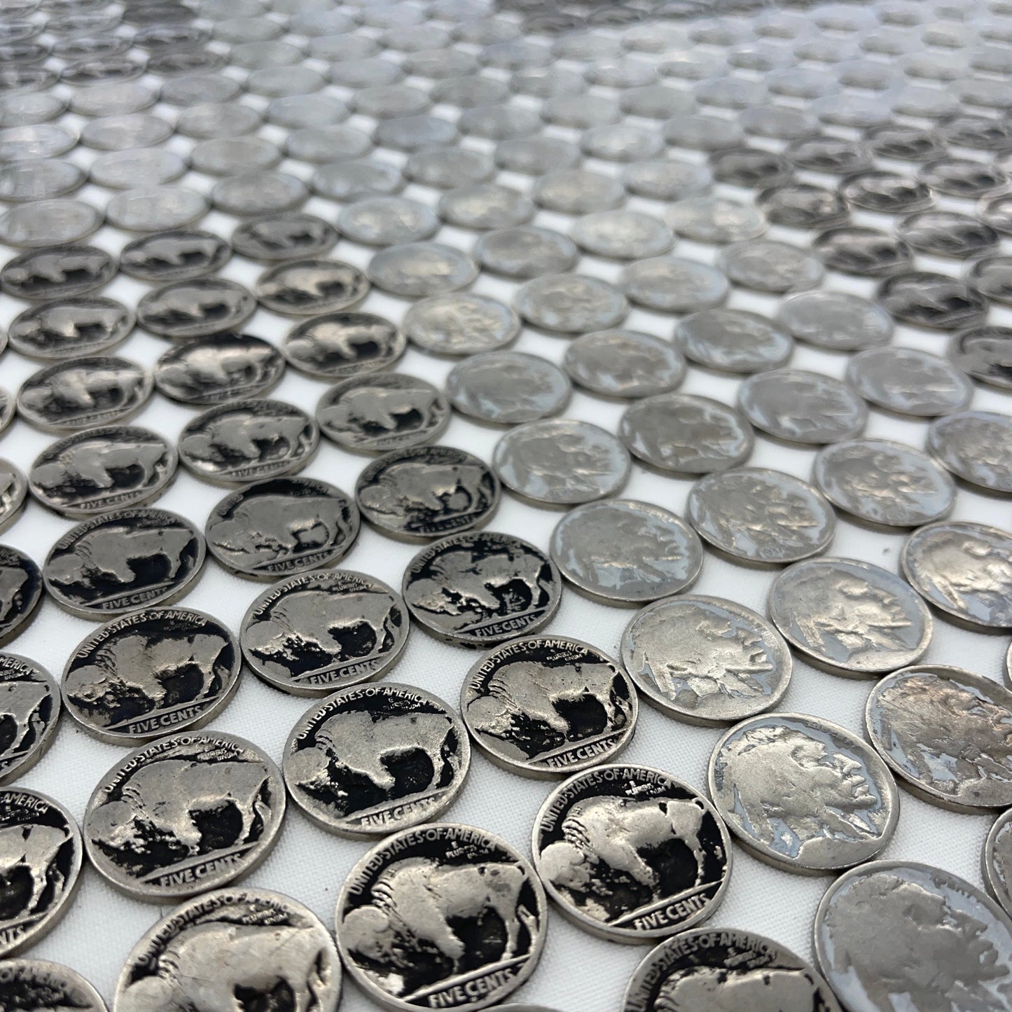 Buffalo Nickel Collage - Cross