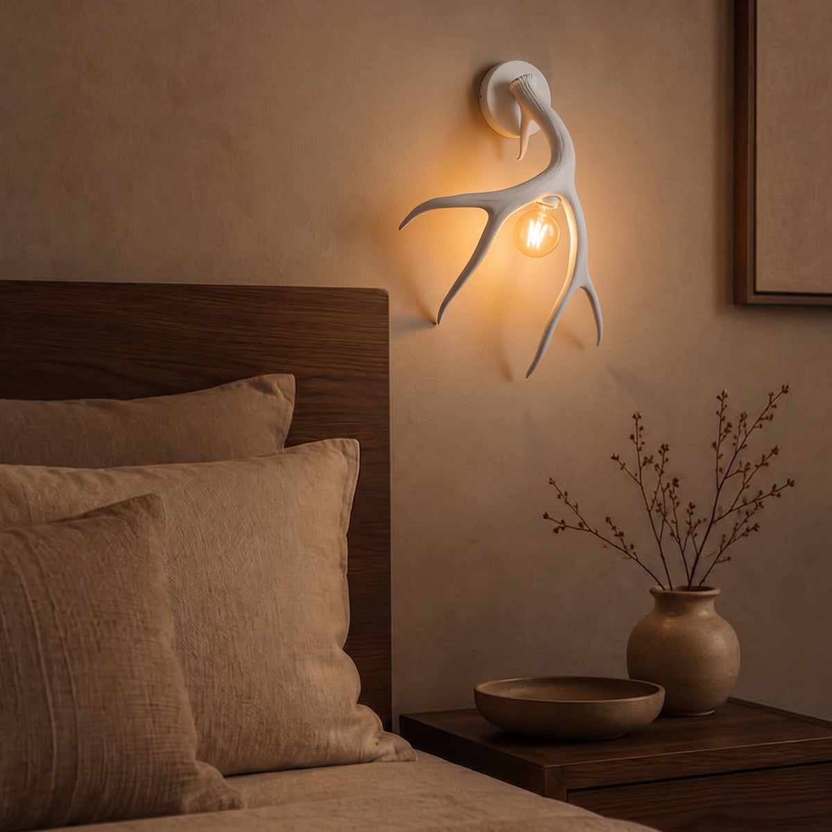 Antler Shed Sconce