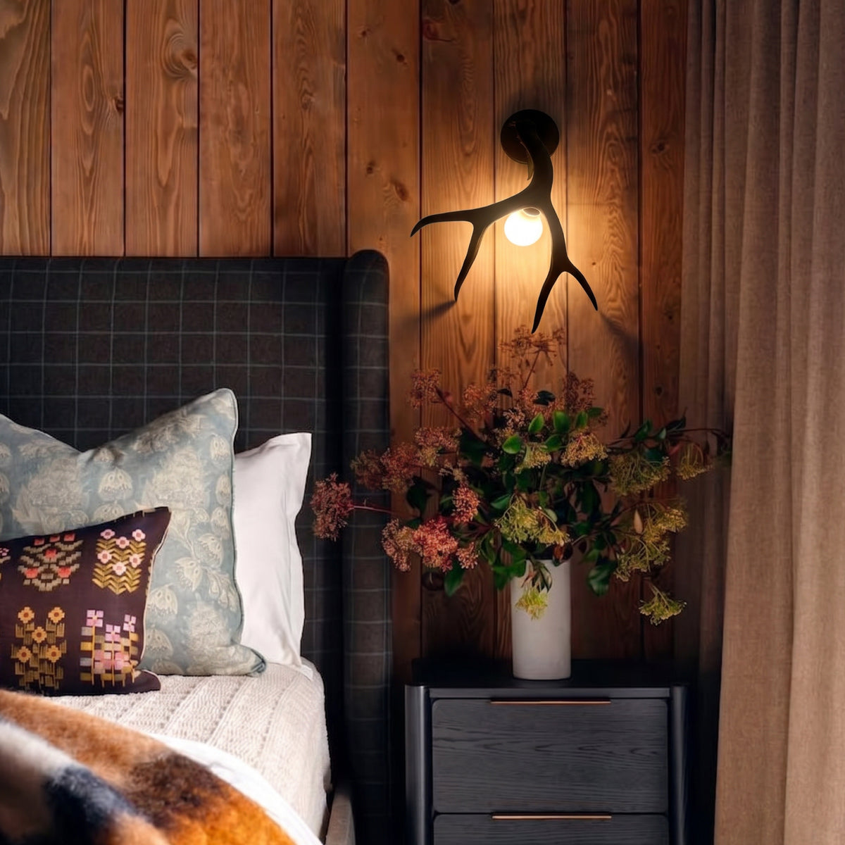 Antler Shed Sconce