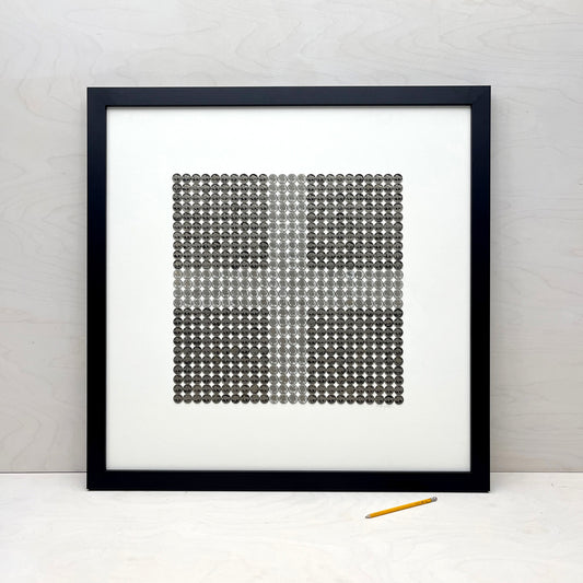 Buffalo Nickel Collage - Cross