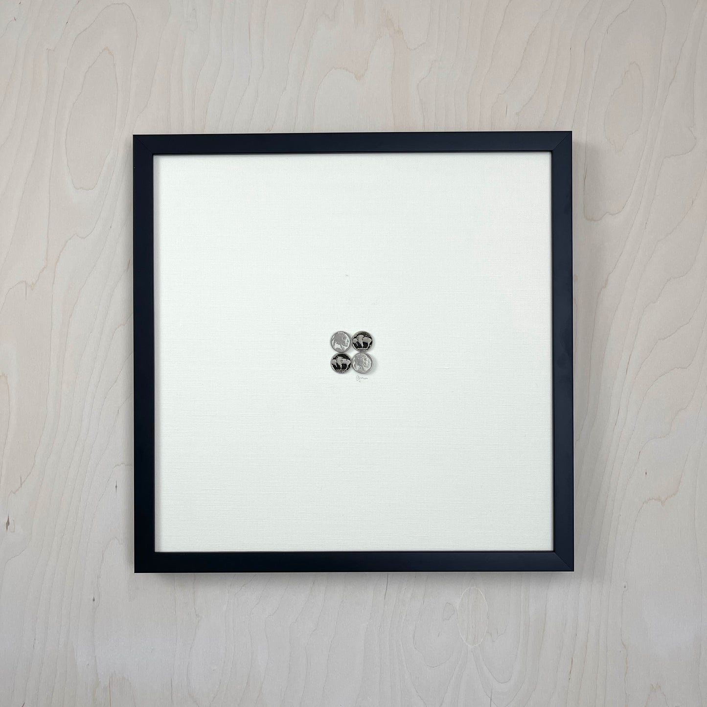 Buffalo Nickel - Four Coin Collage