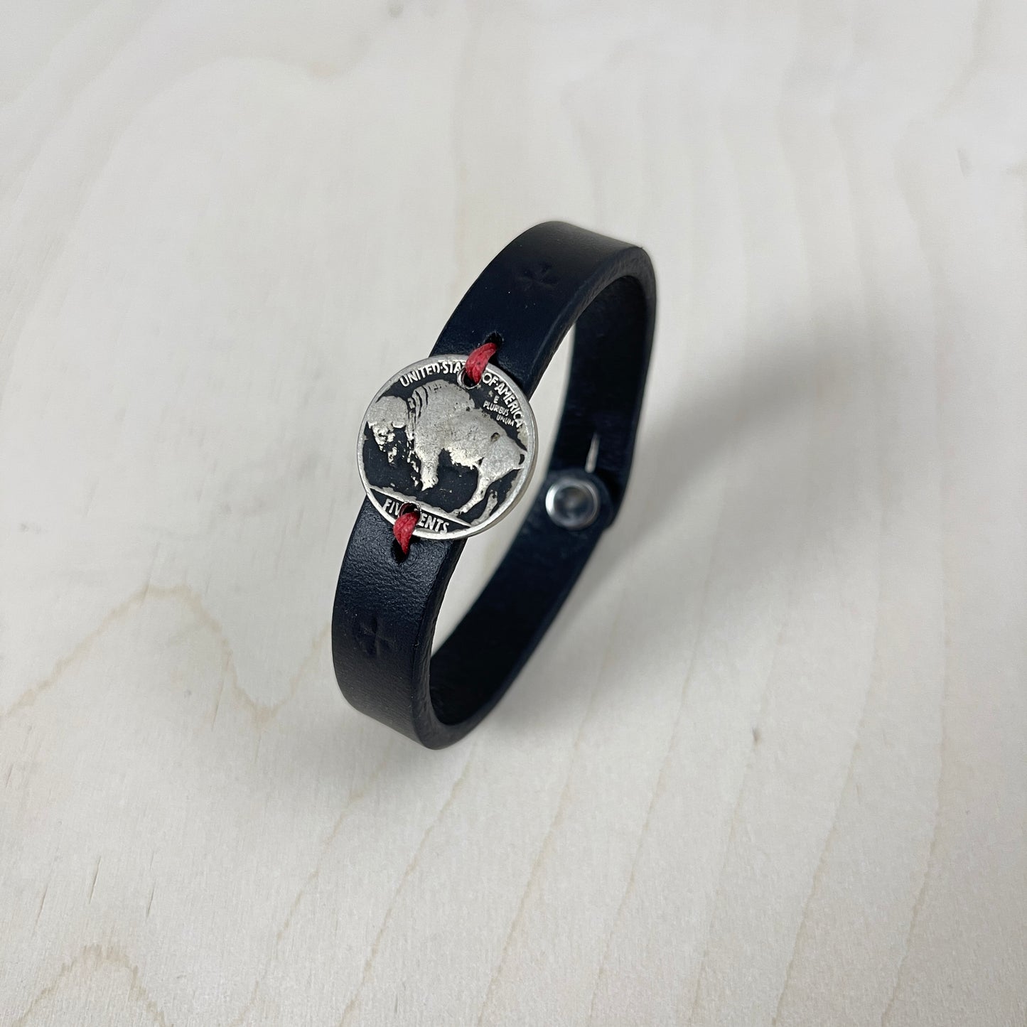 Buffalo Nickel Wristband