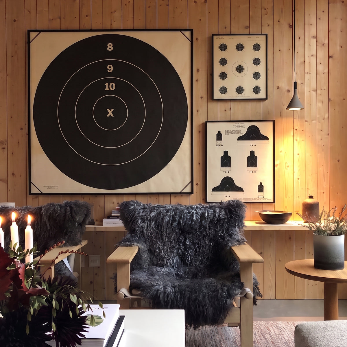 Vintage Army Target - Small