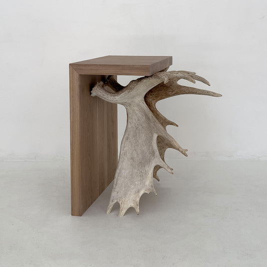 Moose Antler End Table
