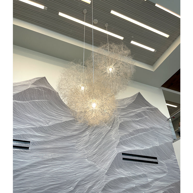 Tumbleweed Chandelier - White