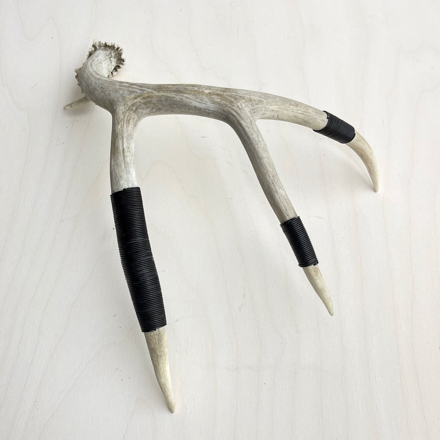 Deer Antler Stand - Wire Wrapped