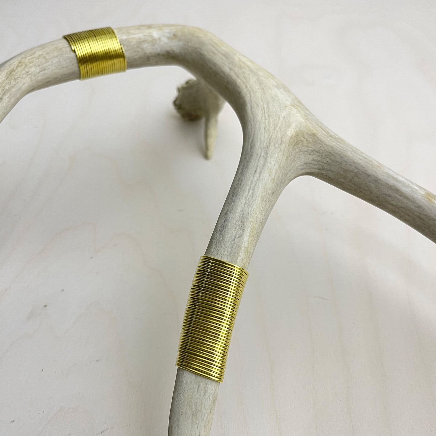 Deer Antler Stand - Wire Wrapped