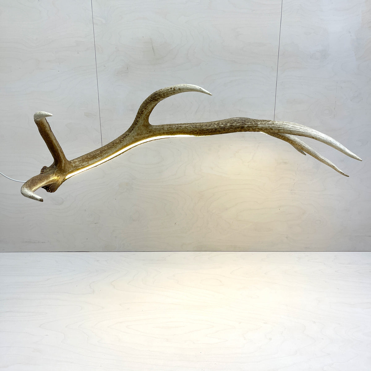 Elk Antler Linear Suspension - Natural