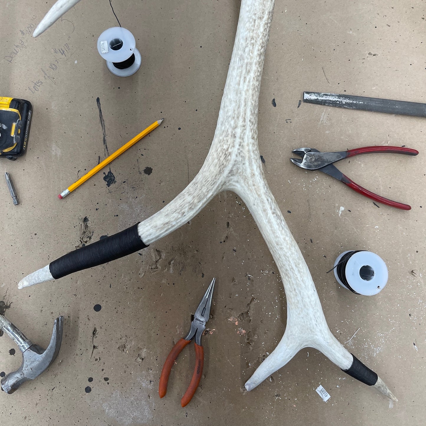 Elk Antler Sculpture