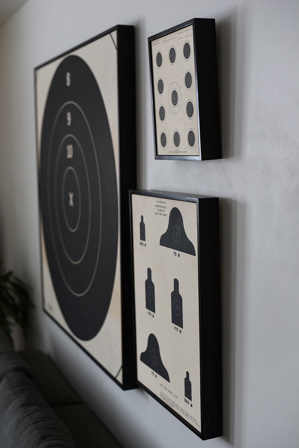 Vintage Army Target - Medium